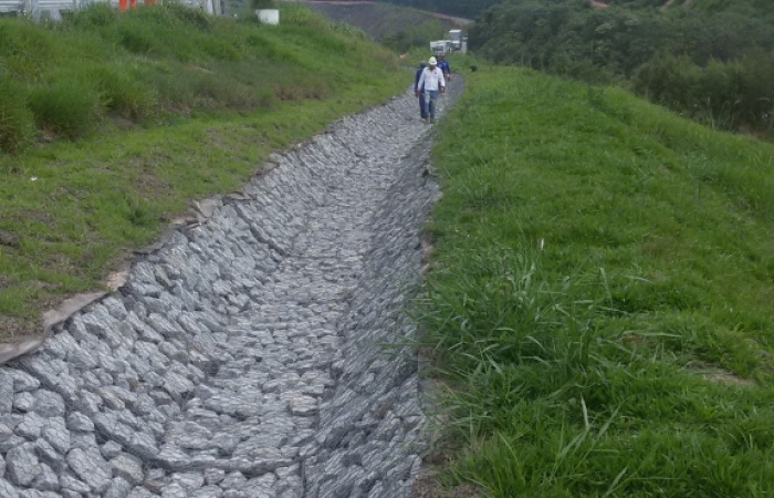 Ecourbis - Drenagem Em Gabião