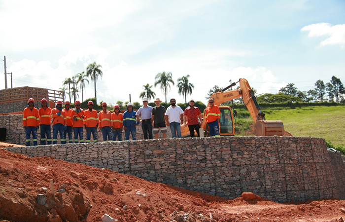 Tegra Carrão - Muro Gabião